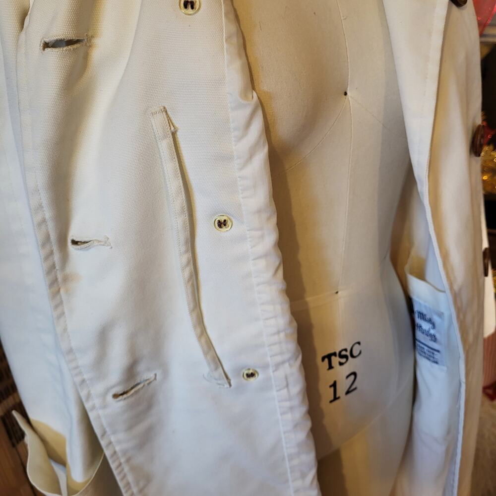 Rare Vintage Misty Harbor 55% Dacron 35% Combed Cotton Rain Repellant 12R - Picture 7 of 15